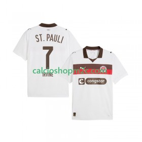 St. Pauli Jackson Irvine 7 Maglia Trasferta 2025/2026 Manica Corta
